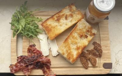 Nourishing Bacon, Goat Cheese, and Fig Sandwich